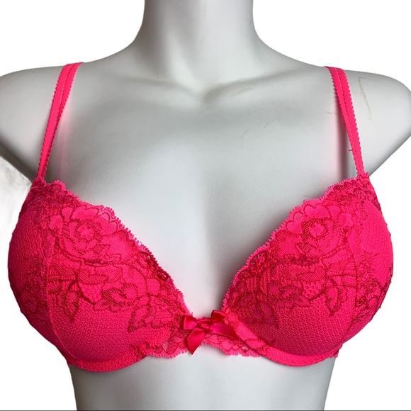 LaSenza Lingerie Pink Lace Adjustable Bra 30C